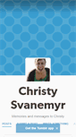Mobile Screenshot of christysvanemyr.com